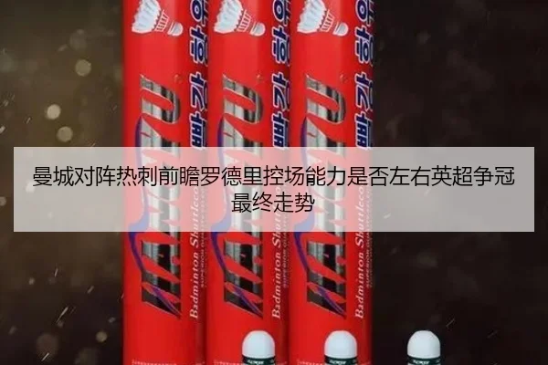 曼城对阵热刺前瞻罗德里控场能力是否左右英超争冠最终走势